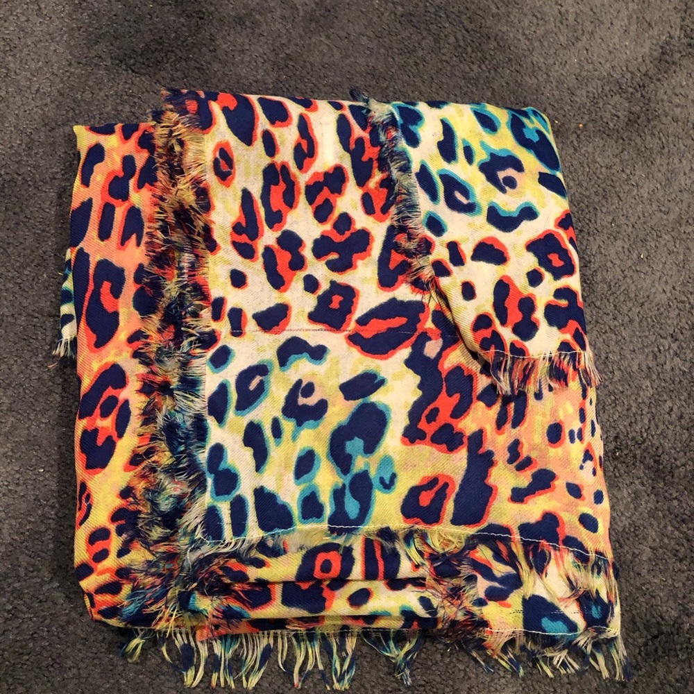 Animal Print Scarf